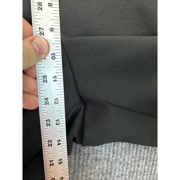 Alfred Dunner Womens Pull On Knit Dress Pants Size 16 Petite Black Office Career - Picture 7 of 9
